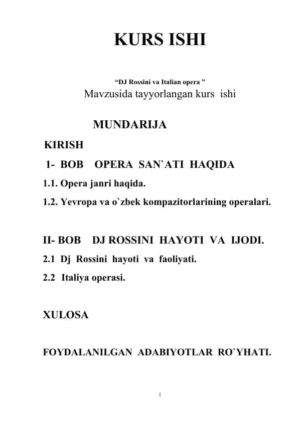 DJ Rossini va Italian opera