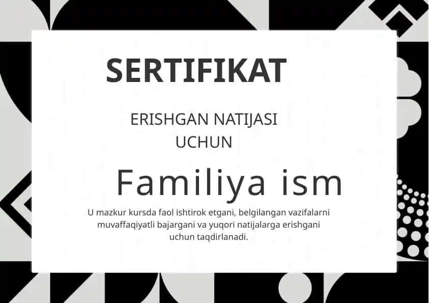 SERTIFIKAT