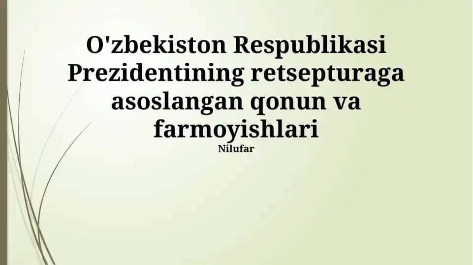 O'zbekiston past tog'lari