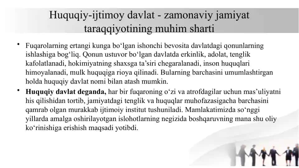 Huquqiy-ijtimoy davlat