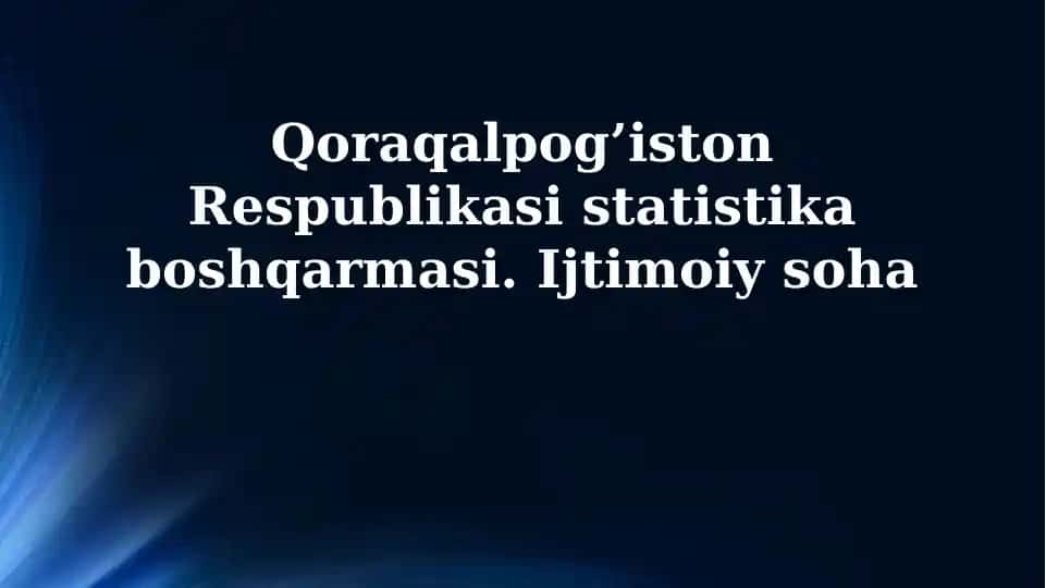 Demografik vaziyat va aholi soni