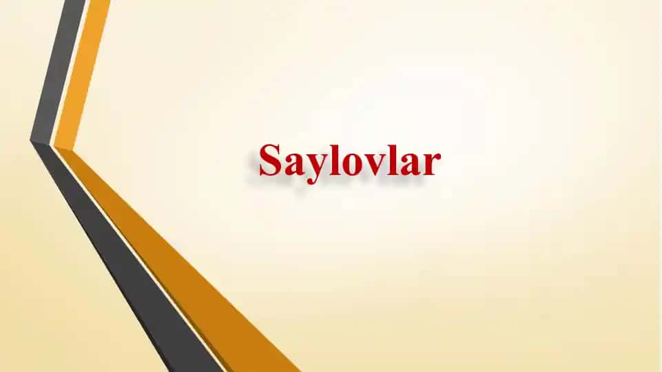 Saylovlar
