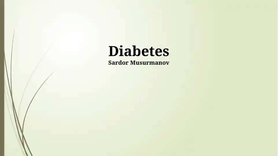 Diabetes