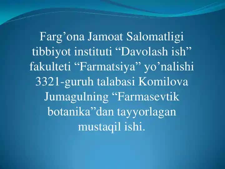Farmasevtik botanika