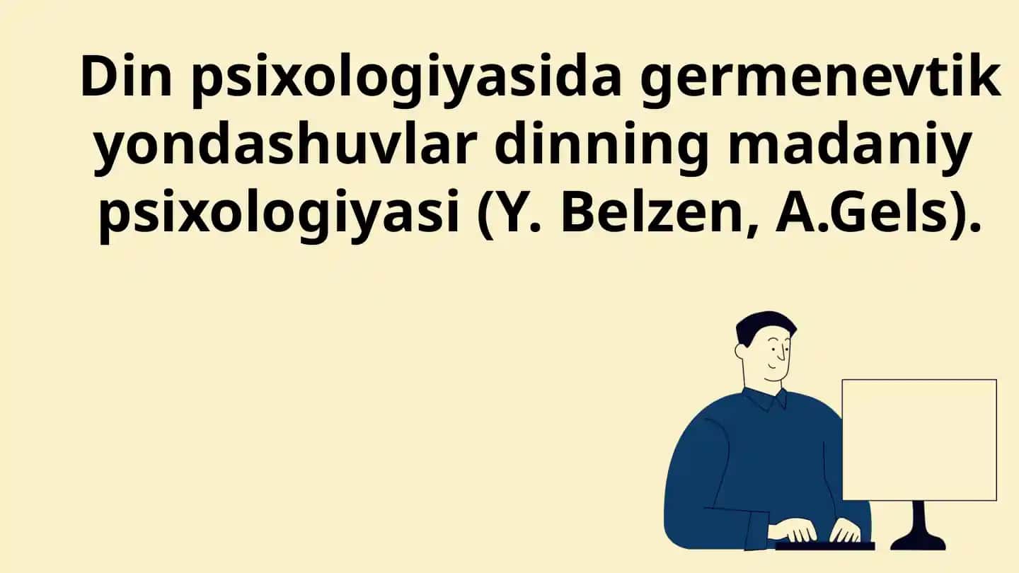 Din Psixologiyasi va shaxsiy rivojlanish