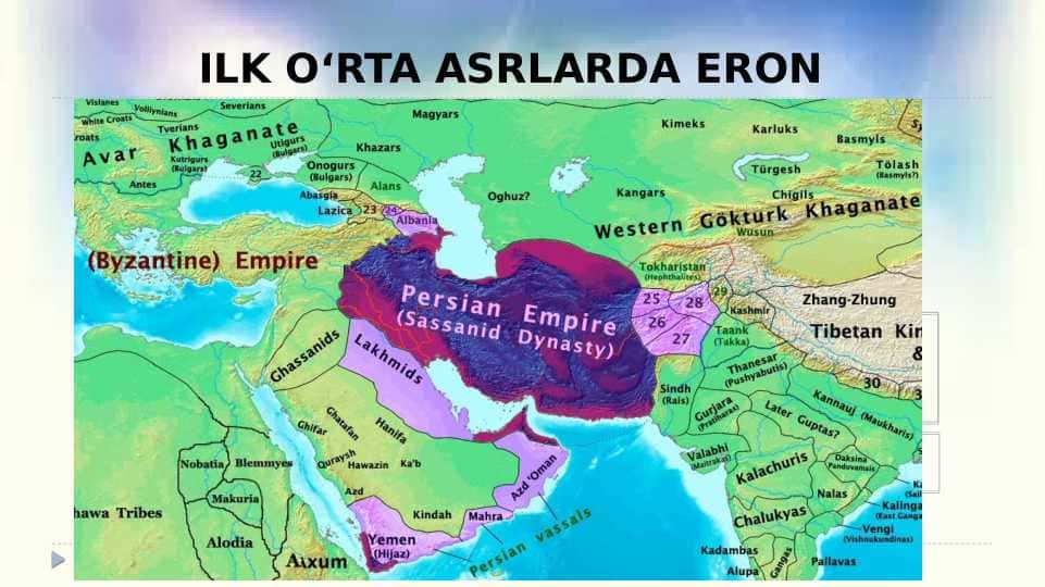 ILK OʻRTA ASRLARDA ERON 24