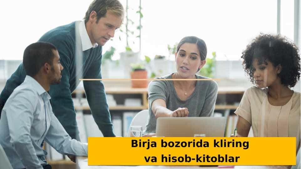 Birja bozorida kliring va hisob-kitoblar