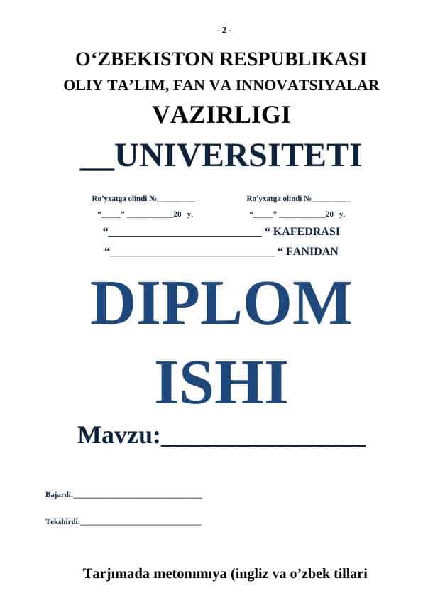 Tarjimada metonimiya (ingliz va o’zbek tillari misolida)