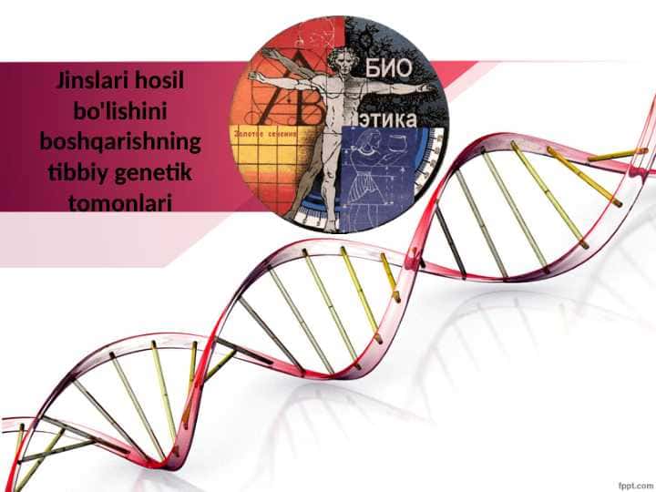 Jinslari hosil bo'lishini boshqarishning tibbiy genetik tomonlari