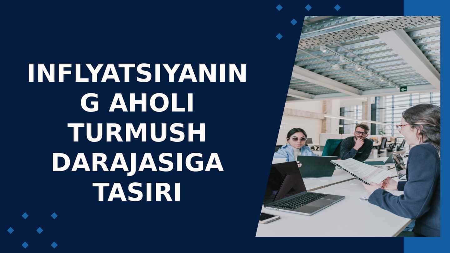 Infltsiyaning aholi turmush tarzima tasiri