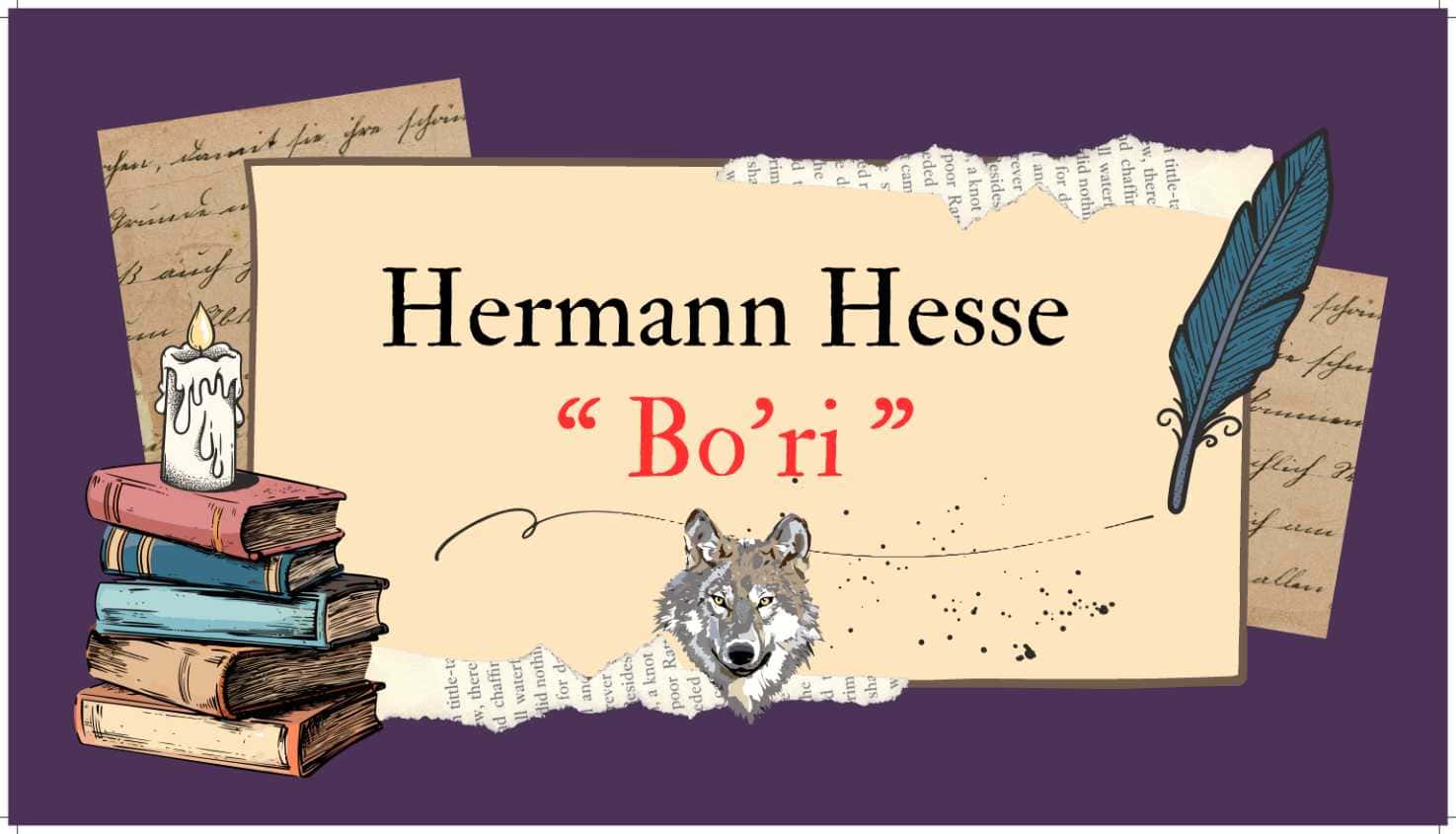 Herman Hesse Cho'l bo'risi