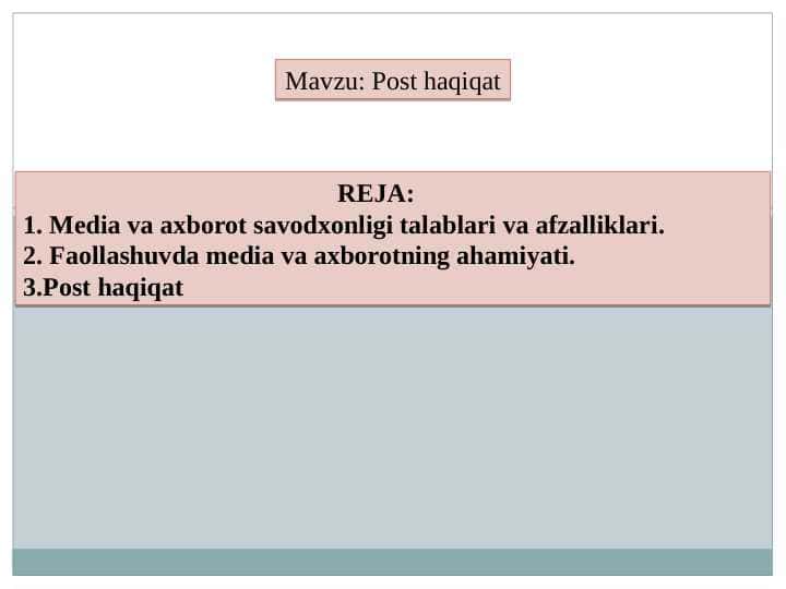 Post haqiqat