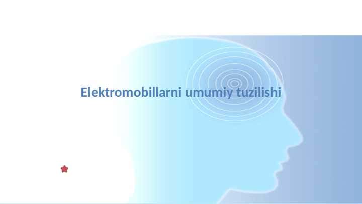 Elektromobillarni umumiy tuzilishi