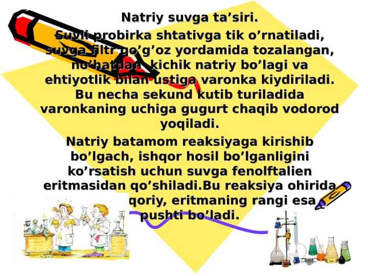 1-guruh elementlari