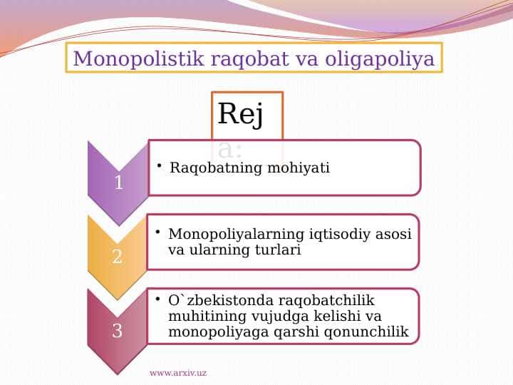 Monopolistik raqobat va oligapoliya