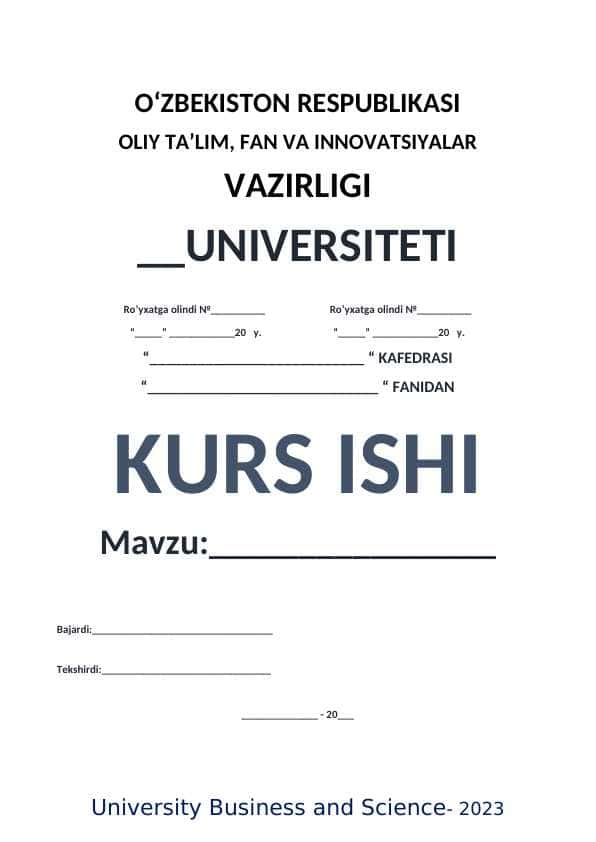“Elektron jurnal” kompleks axborot tizimi