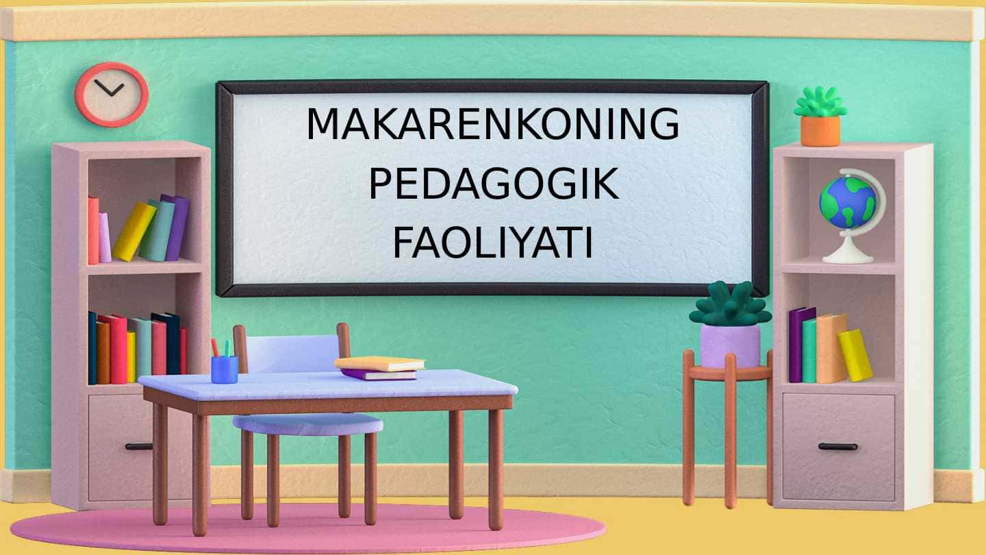 MAKARENKONING PEDAGOGIK FAOLIYATI