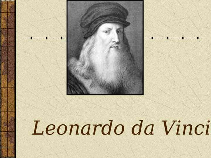 Leonardo da Vinci
