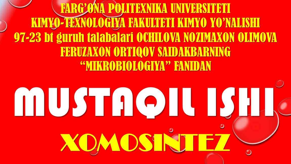 Xemosintez-Tarif-va-Ahamiyati