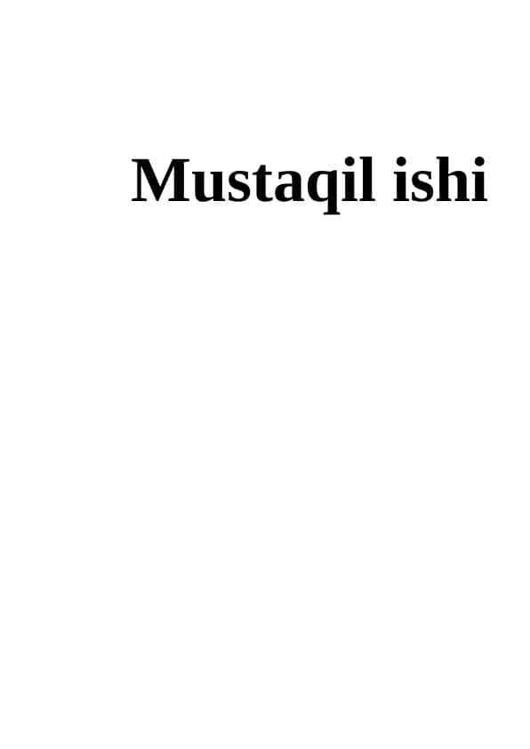 Davlatchilik tushunchasi va uning kelib chiqishi