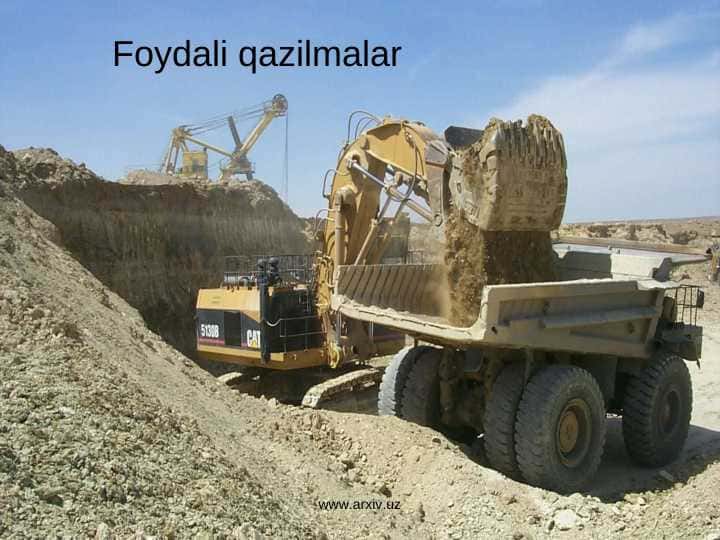 Foydali qazilmalar