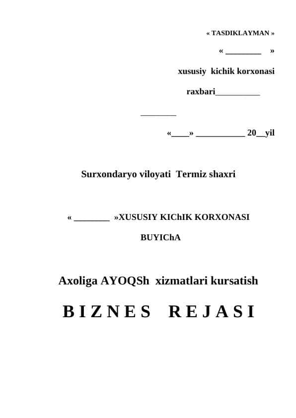 Axoliga AYOQSh xizmatlari kursatish