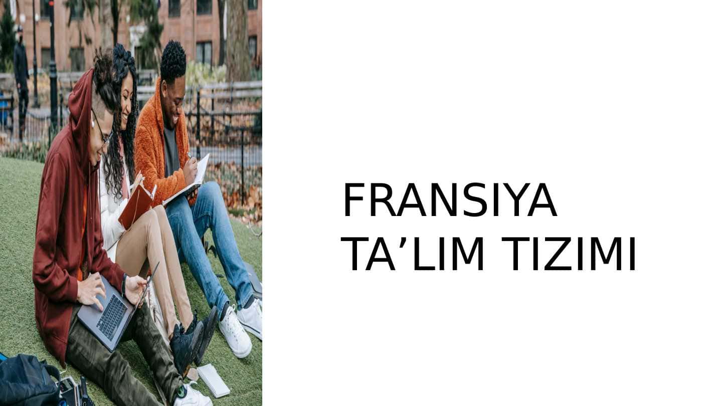 Fransiya ta`lim tizimi
