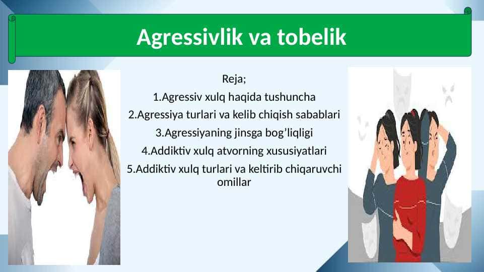 Agressivlik va tobelik 30.pptx