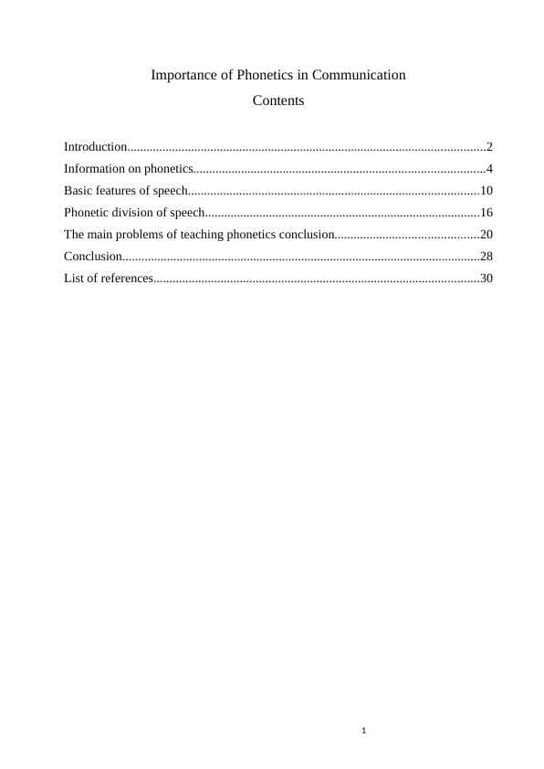 Importance of Phonetics in Communication
