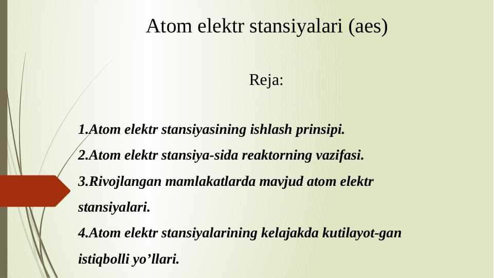 ATOM ELEKTR STANSIYALARI