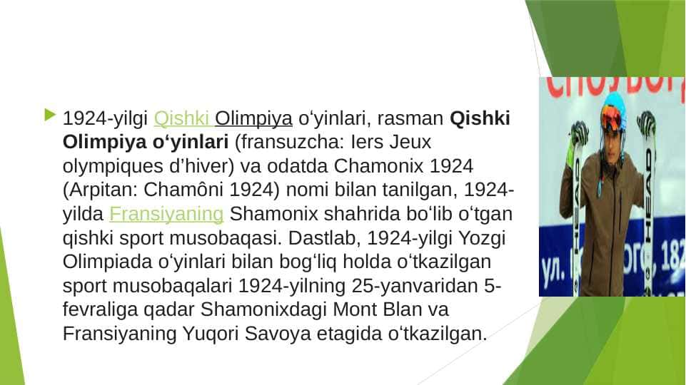 Qishki Olimpiada O'yinlari
