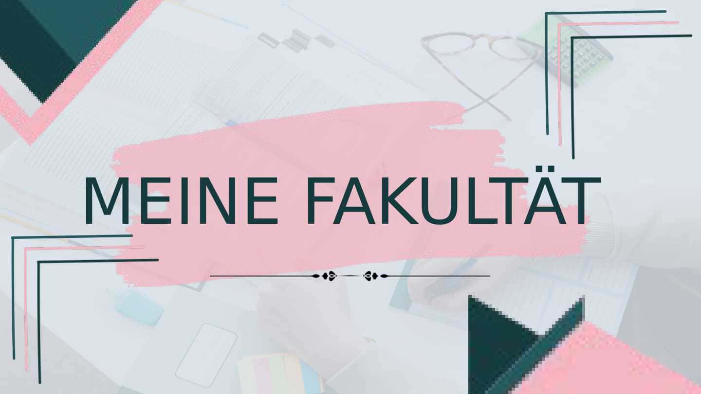 Meine Fakultät