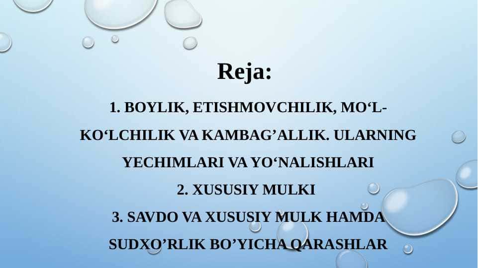O‘rta asr iqtisodiy tafakkuri