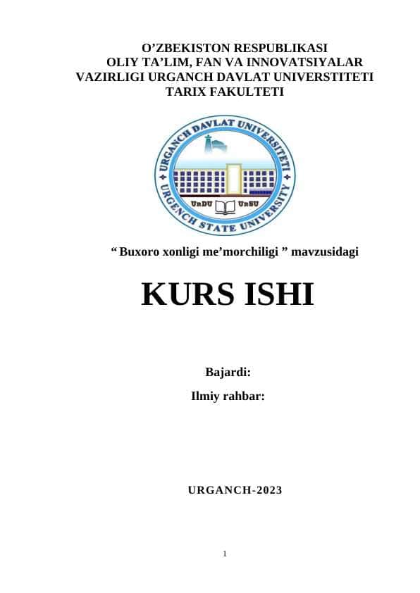 Buxoro xonligi me’morchiligi