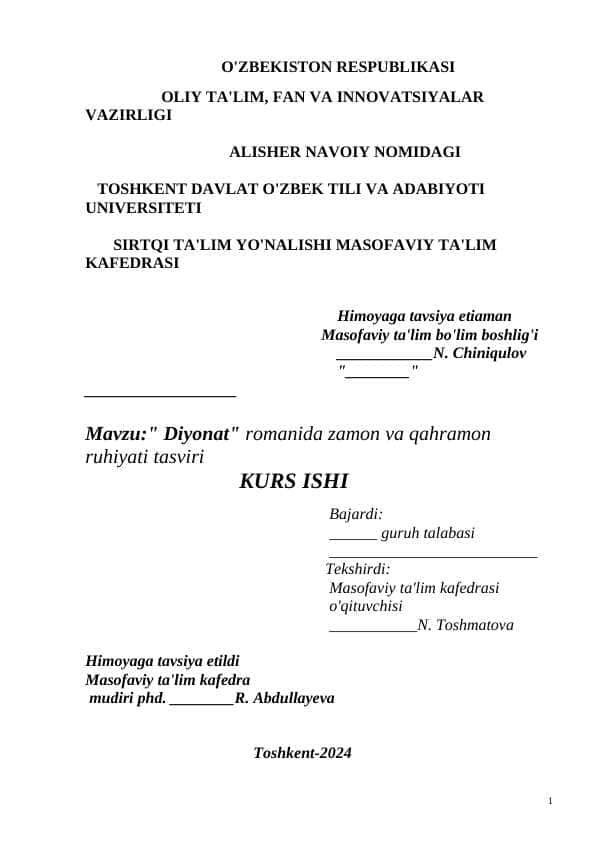Kurs ishi