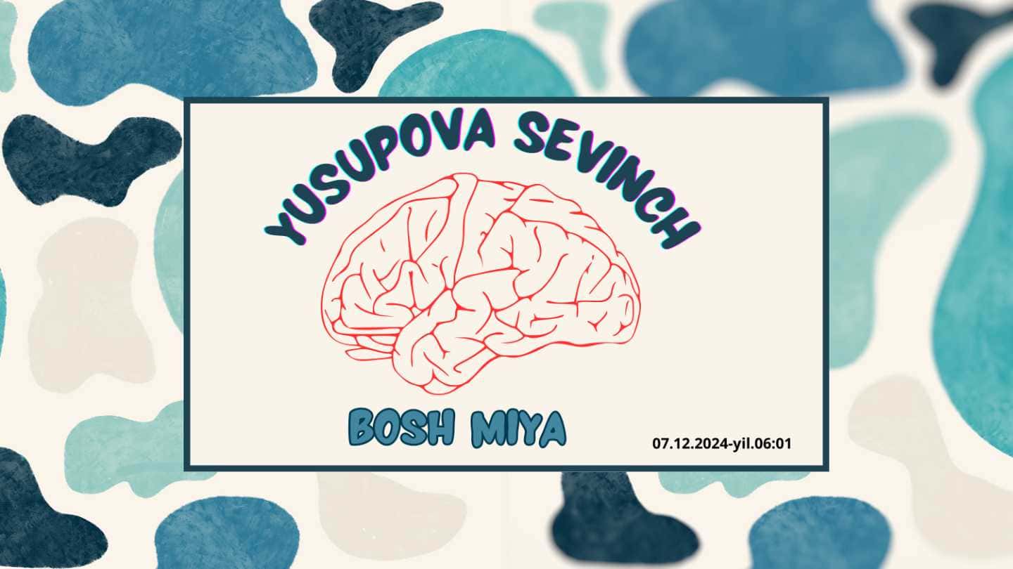 Bosh miya gistalogiyasi
