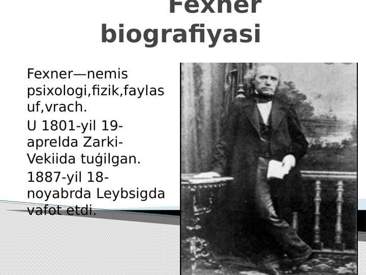 Fexnerning hayoti