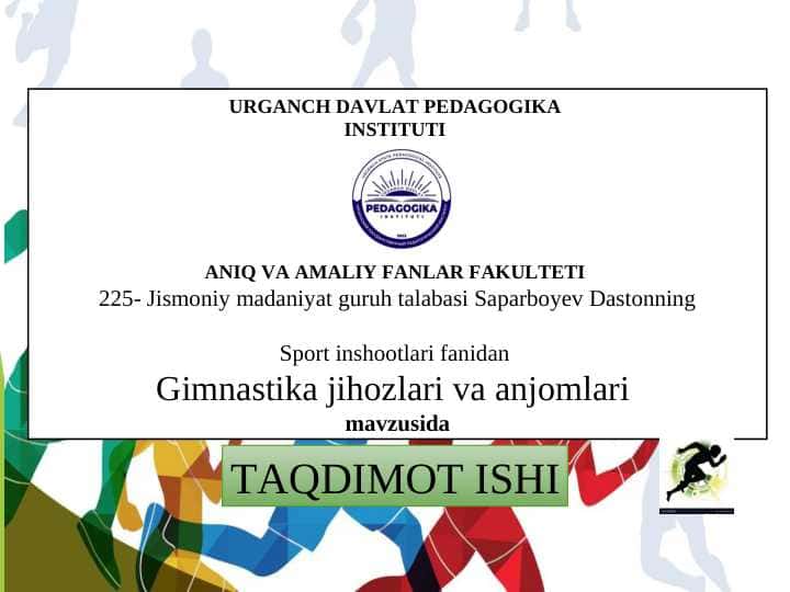 Gimnastika jihozlari va anjomlari