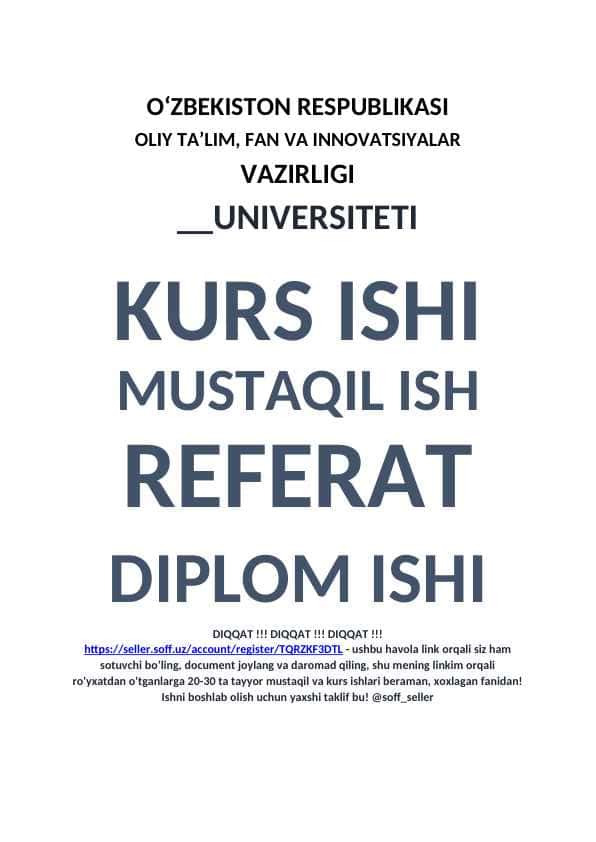 Germanya soliq tizimida daromad solig’ining soliq qonunchiligida belgilangan soliqlarning elemintarini Respublikamiz soliq tizimidagi daromad solig’i elemintlari bilan taqqoslash farqlash hamda o’xshashliklarini izoxlash