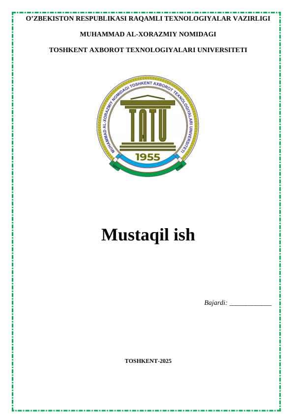 Lokal bazislarda spektral tahlil algoritmlarini tahlil qilish