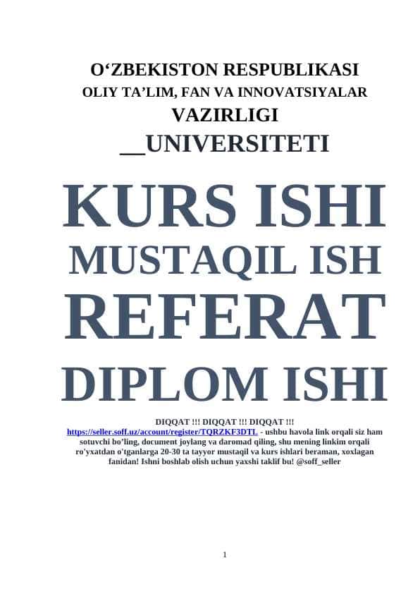 Avtomobil modelini loyihalash va modellashtirish