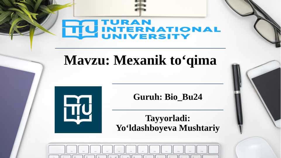 Mexanik to‘qima
