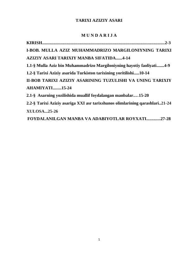 Tarixi Aziziy