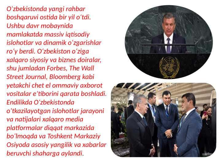 SHAVKAT MIRZIYOYEV