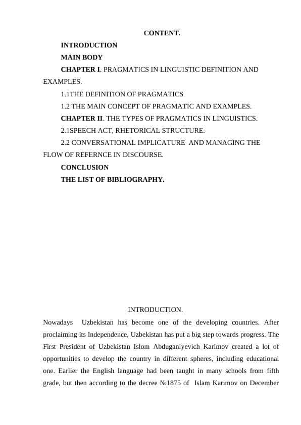 PRAGMATICS IN LINGUISTIC DEFINITION AND EXAMPLES