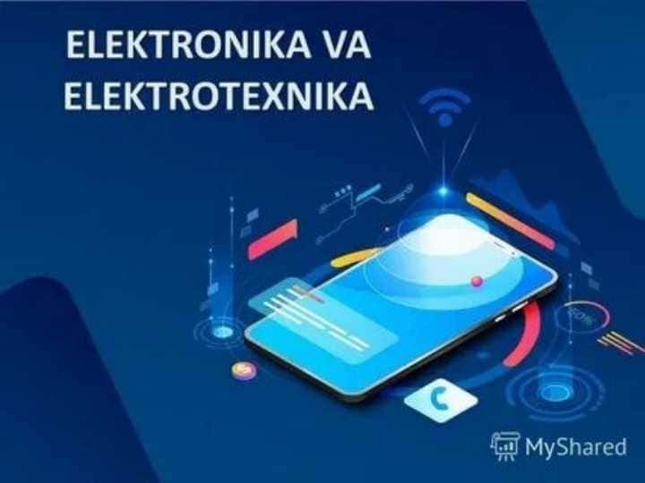 Elektrotexnikaga oid kasblar haqida