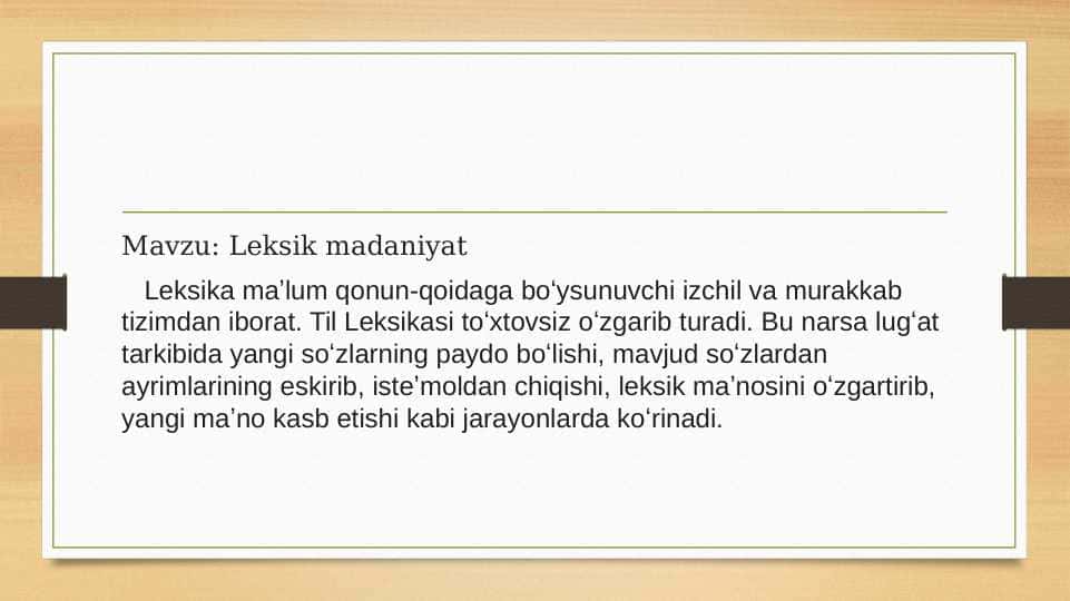 Leksik madaniyat 25.pptx