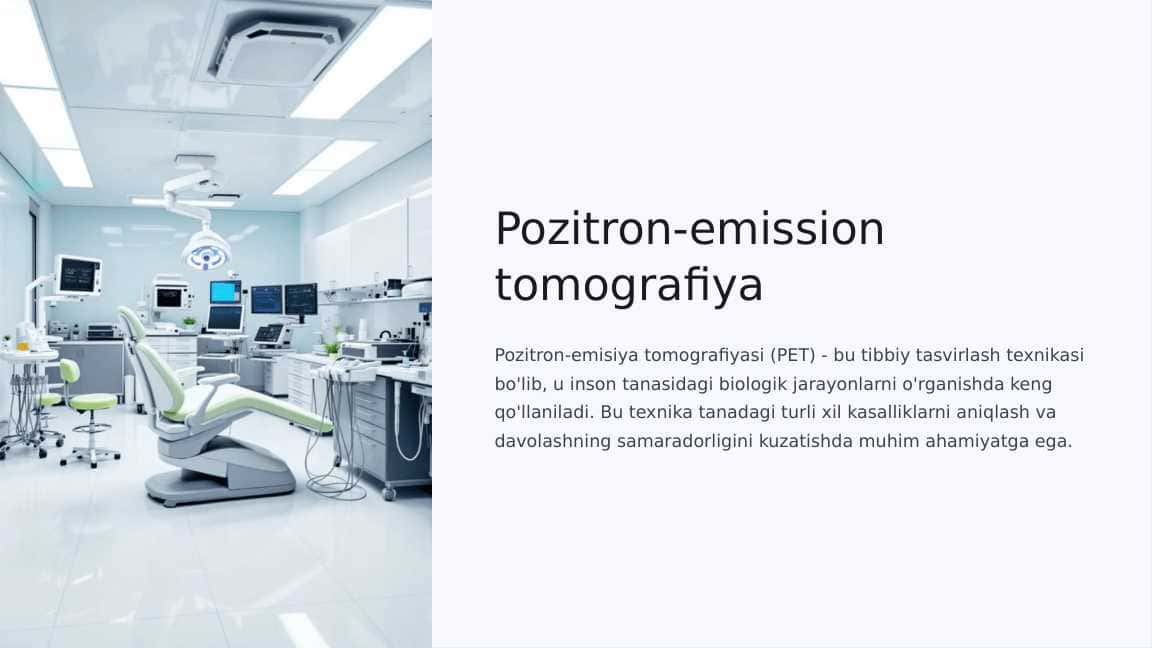 Pozitron-emission tomografiya