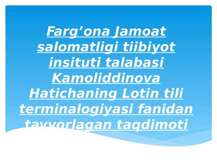 Retseptlarda so'zlarni qisqartirish