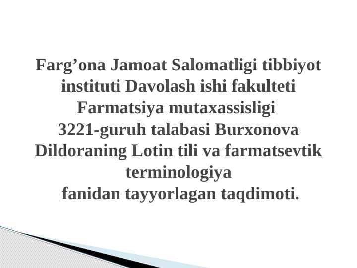 Lotin iboralarining hayotimizning barcha jabhalarida tutgan o'rni